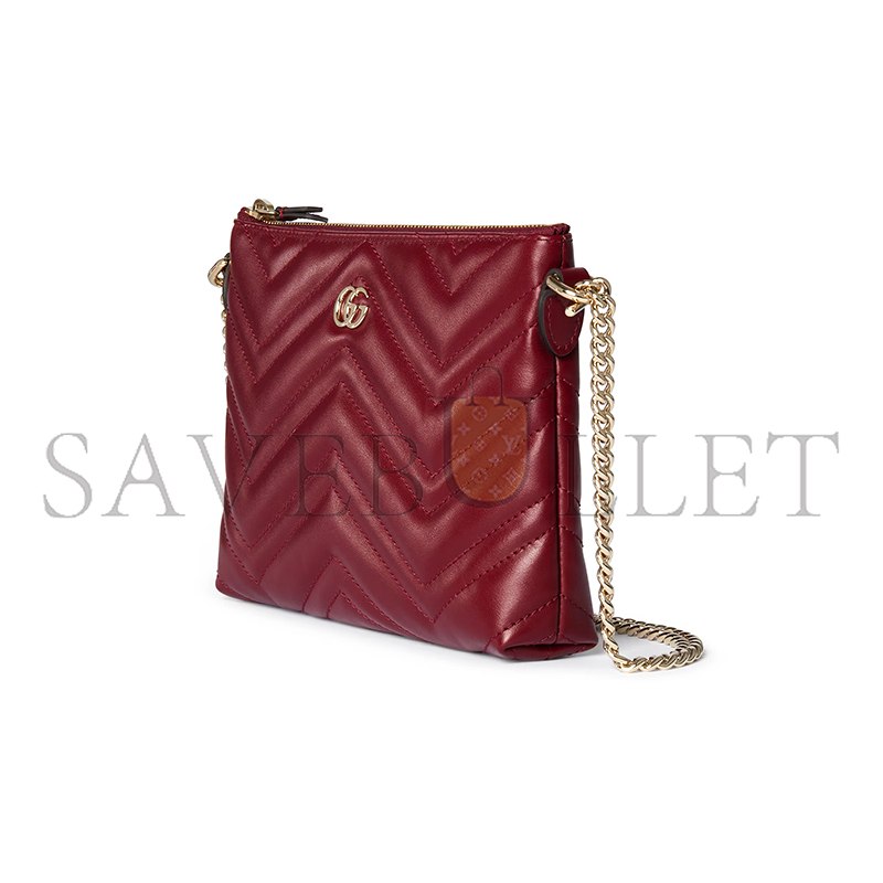 GUCCI GG MARMONT POCHETTE WITH CHAIN 837742 (21*15*3.5cm)